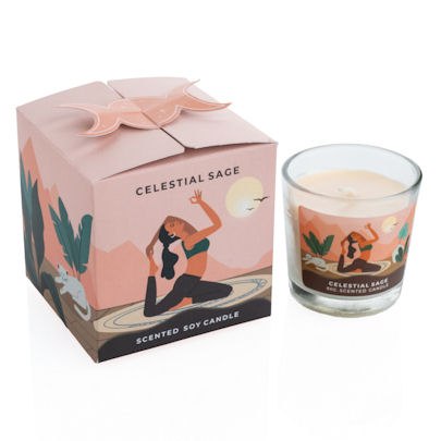 Moonshine Yoga Soy Candle CELESTIAL SAGE