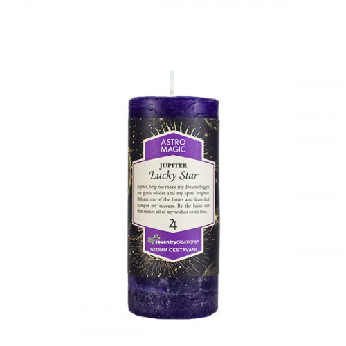 Astro Magic JUPITER LUCKY STAR Candle