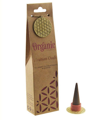 ORGANIC Goodness Incense Cones ARABIAN OUDH