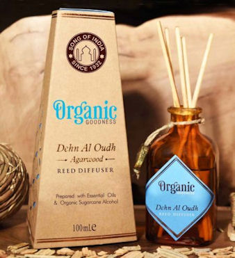 ORGANIC Goodness Reed Room Diffuser AGARWOOD DEHN AL OUDH