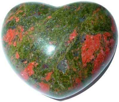 Unakite Heart