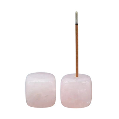 Crystal Incense Holder in ROSE QUARTZ